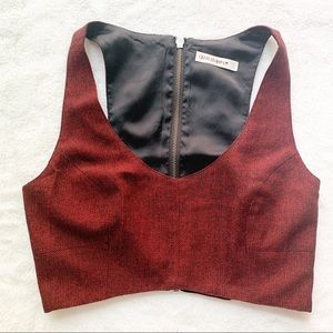 Gentle Fawn Tweed Crop Top